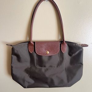 Olive Green Longchamp tote
